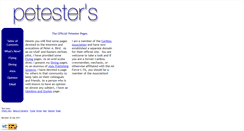 Desktop Screenshot of petester.com